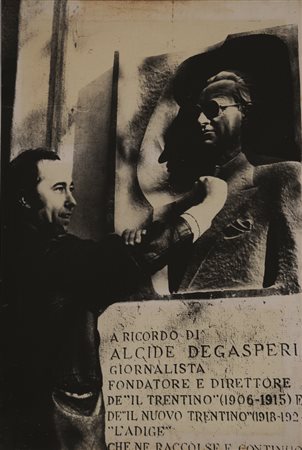 Firmato, datato. SARENCO (1945) - " Gesto poetico ", 1971, Tela emulsionata,...