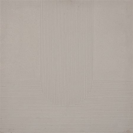 Firmato, datato. IRO NOVAK (1944) - Senza titolo, 1971, Tecnica mista su...