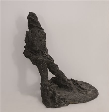 Firmato, datato. GIUSEPPE SPAGNULO (1936) - " Guerriero ", 1985, Scultura in...