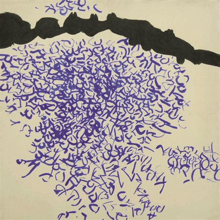 Firmato, datato. ANTONIO SANFILIPPO (1923 – 1980) - Senza titolo, 1963,...