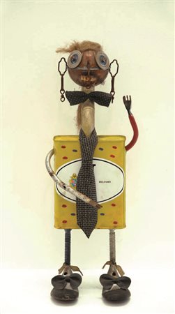 Firmato, datato. PIERLUIGI POLLIO (1956) - Senza titolo, 1987, Scultura in...