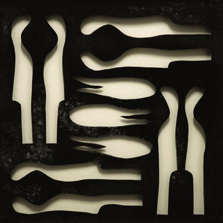 Firmato. REMO BIANCO (1922 – 1988) - " Tridimensionale ", 1948, Lamiera...