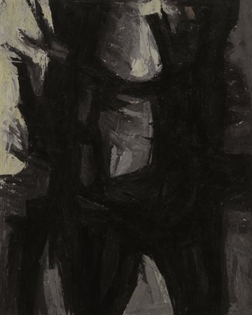 Firmato. GUALTIERO NATIVI (1921 – 1999) - " Studio per il grande viaggio ",...