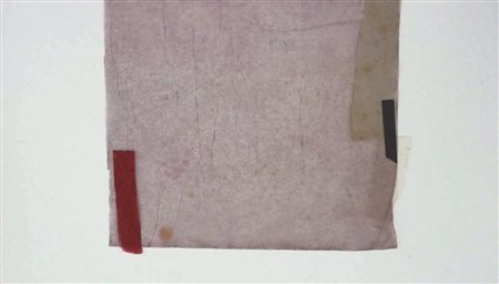 Firmato. SANDRO DE ALEXANDRIS (1939) - " Stanza ", 1990, Tecnica mista su...