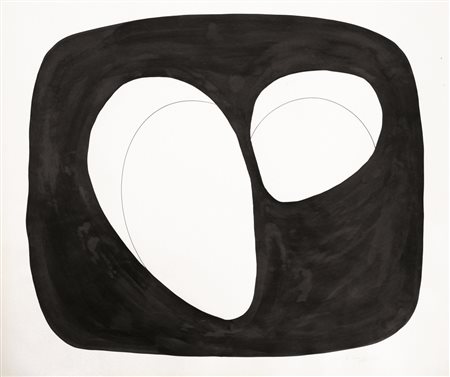 Firmato, datato. PAOLO SCHEGGI (1930 – 1971) - Senza titolo, 1967, Inchiostro...