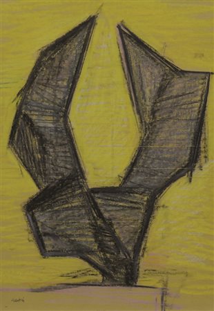 Firmato. GUALTIERO NATIVI (1921 – 1999) - " Bozzetto per scultura ", 1949,...