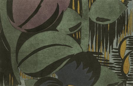 Firmato, datato. RAOUL DUFY (1877 – 1953) - Senza titolo, Impronta su carta,...