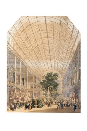Ignoto"Interno del Crystal Palace, costruito per l'esposizione Universale di...