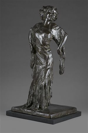 Libero Andreotti (Pescia 1875 - Firenze 1933)"Lo scialle" 1908scultura in...