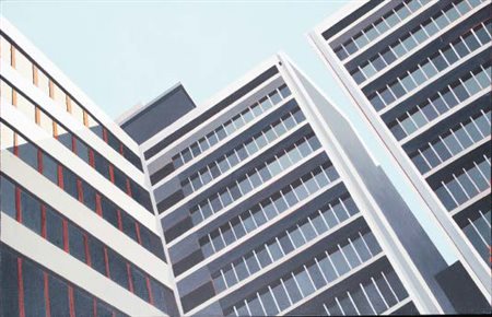 MARCO PETRUS Rimini 1960 SENZA TITOLO, 2001 olio su tela, cm 80x120. Opera...