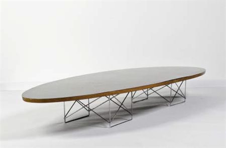 CHARLES & RAY EAMES VITRA Tavolino soprannominato “surf table”con piano in...