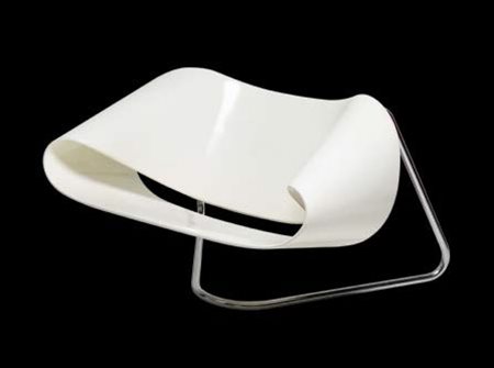 CESARE LEONARDI (1935) E FRANCA STAGI (1937-2008) Sedia “Nastro” in...