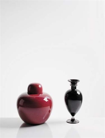 CARLO SCARPA (1906-1978) VENINI Vaso della serie “Cinesi”, 1973. Firma...