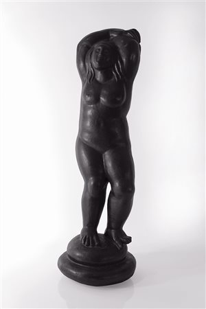 Arturo Martini Fecondità Bronzo 65.5 x 20 x 20 cm Firma e data sulla base...