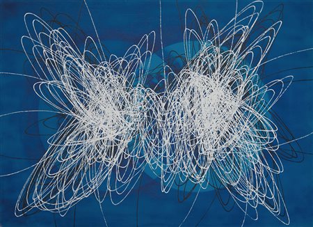 Roberto Crippa Spirale 1951 Olio su tela 53 x 73 cm Firma e data sul retro