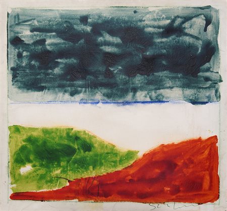 Mario Schifano Senza titolo Seconda metà anni '70 Smalti su tela 95 x 103 cm...