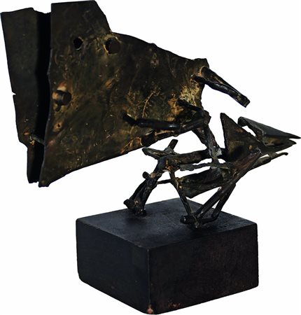 Luciano Minguzzi Bozzetto per l'eco 1958 Bronzo 17.5 x 26 x 10 cm H 22,5 cm...