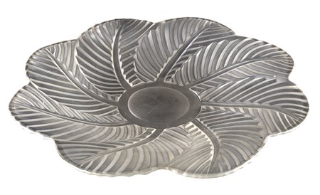 PIERRE D'AVESN 1940 ca. PIATTO bar in radica di noce. Prod. Italiana anni...