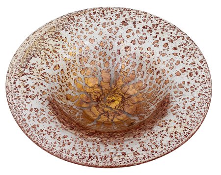 ERCOLE BAROVIER MURANO 1960 ca. PIATTO in vetro soffiato serie “porpora”...