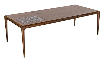 JOHANNES ANDERSEN DANIMARCA 1960 TAVOLINO in palissandro per C. F. C....