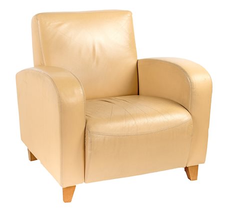 PRODUZIONE ITALIANA 1980 COPPIA DI POLTRONE struttura in legno, rivestimento...