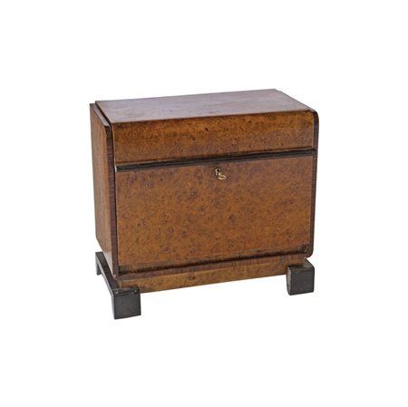 PRODUZIONE ITALIANA MOBILETTO BAR in radica di noce cm 50x55x30