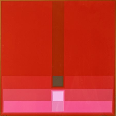 KARL GERSTNER (1930- 2017) SENZA TITOLO litografia, cm 70x50. Numerazione e...