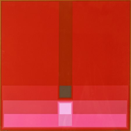 KARL GERSTNER (1930- 2017) SENZA TITOLO litografia, cm 70x50. Numerazione e...