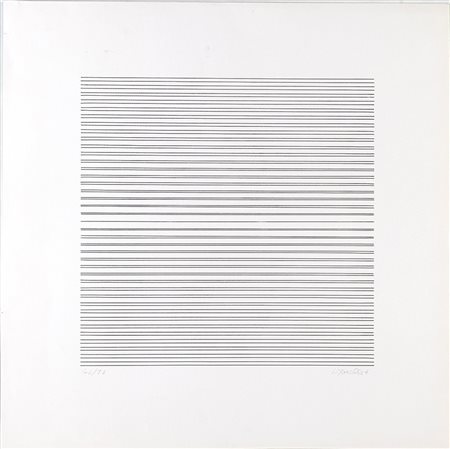 FRANCOIS MORELLET (Cholet 1926-Cholet 2016) SENZA TITOLO litografia, cm...
