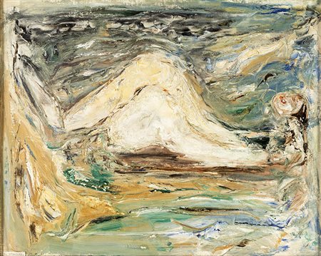 GIOVANNI STRADONE (Nola 1911-Roma 1981) DOVE SEI UCCELLO DI BOSCO olio su...