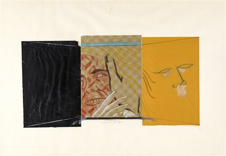 CESARE TACCHI (Roma 1940-Roma 2014) CAMERA, SIMULACRO DEGLI AFFETTI tecnica...