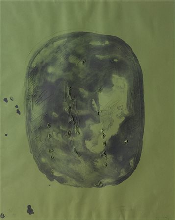 Lucio Fontana (Rosario di Santa Fè 1899 – Varese 1968) Concetto spaziale...