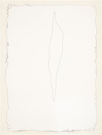 Lucio Fontana (Rosario di Santa Fè 1899 – Varese 1968) Senza titolo 1966;...