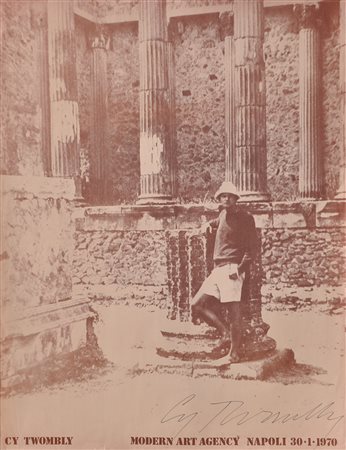 Cy Twombly (Lexington 1928 – Rom/Roma 2011) Manifesto mostra Modern Art...