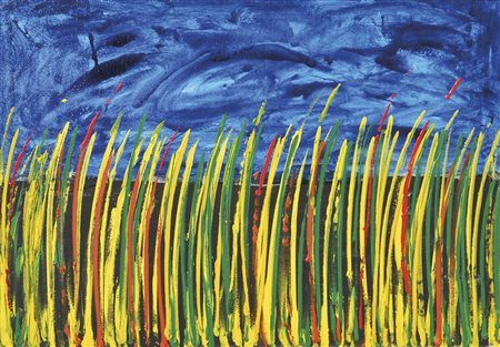 Mario Schifano (Al Chums 1934 – Rom/Roma 1998) Senza titolo;Acrilico su tela,...