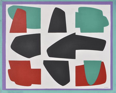 Augusto Garau (1923 – 2010) Tensione verso il completamento, 1974;Olio su...