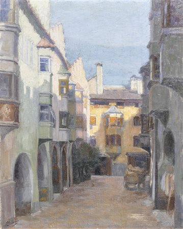 Helene Baronin Krauss (Wien/Vienna 1870 – Millstatt 1950) I portici a...