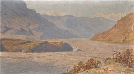 Albert Stolz (Bozen/Bolzano 1875 – 1947) Castel Firmiano con la Val d’Adige...