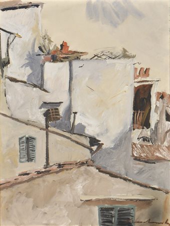 Wilhelm Nicolaus Prachensky (Innsbruck 1898 – Innsbruck 1956) Panorama di...