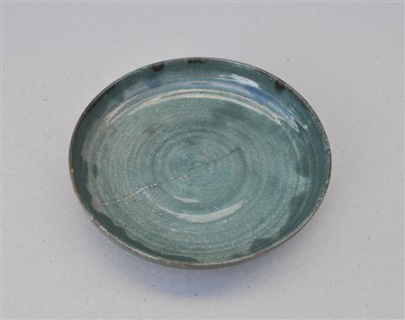 Maria Delago Piatto, 1976;Ceramica smaltata, diam. 21,7 cm, leggera...