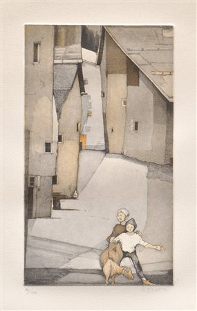 Karl Plattner (Mals/Malles 1919 – Mailand/Milano 1986) Ricordo di Malles,...