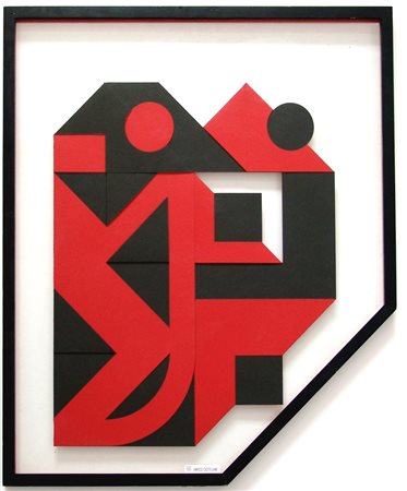 Enrico Castellani 1930, Castelmassa (Ro) - 2017, Celleno (Vt) - [Italia]...