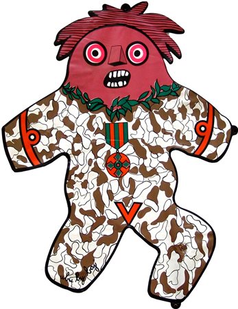 Enrico Baj 1924, Milano (Mi) - 2003, Vergiate (Va) - [Italia] Ubu plastica...