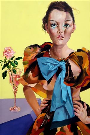 Giovanni Battista De Andreis 1938, Badalucco (Im) - [Italia] Patchwork olio...