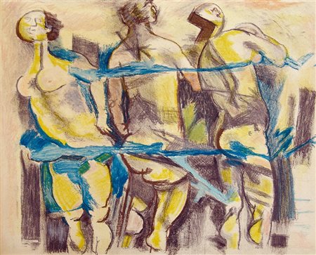 Fausto Pirandello 1899, Roma (Rm) - 1975, Roma (Rm) - [Italia] senza titolo...