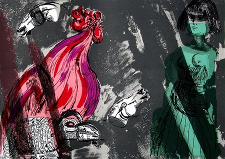 Bruno Cassinari 1912, Piacenza (Pc) - 1992, Milano (Mi) - [Italia] Giorgio De...