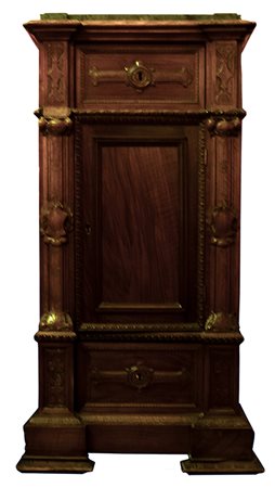 Manifattura siciliana, fine del XX secolo Coppia di comodini con cassetto...