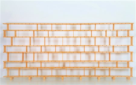 VIGANO' VITTORIANO (1919 - 1996) Grande libreria. -. Cm 532,00 x 230,00 x...