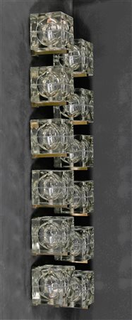 MENDINI ALESSANDRO (n. 1931) Dodici appliques Cubosfera. -. Cm 18,00 x 18,00...