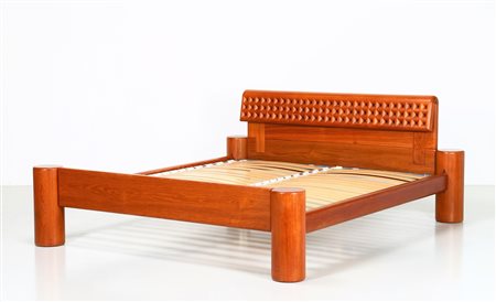 RIVADOSSI GIUSEPPE (n. 1935) Letto matrimoniale. -. Cm 205,00 x 90,00 x...